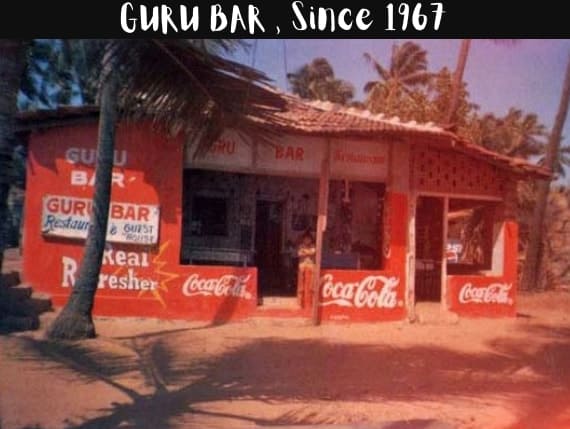 Guru Bar,Guru Bar Goa, Guru Bar Anjuna, goa party, BEST Party Places in Goa, Nightlife in Goa Clubs, Bars & Beach Shacks to Party, anjuna beach restaurant, anjuna flea market